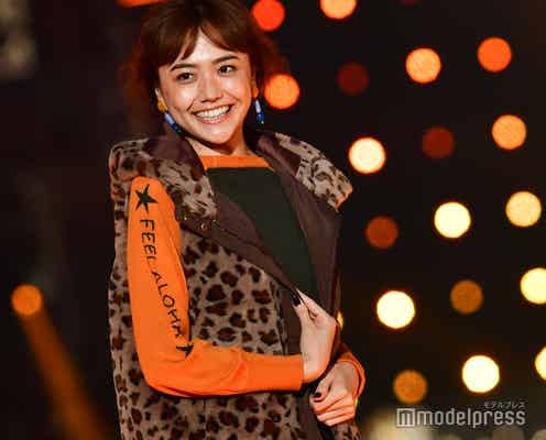 松井愛莉、スマイル炸裂「可愛い!」の声殺到<TGC2018A/W>