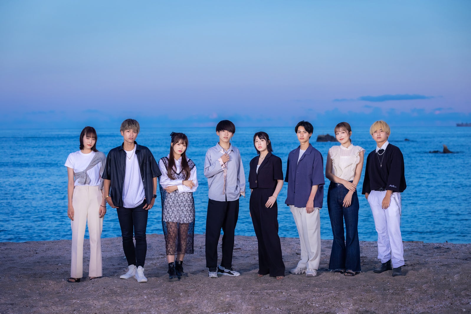 ほのか、ハリュー、Kirari、ふみや、まなまな、きだい、りか、しゅん「明日も好きでいて、いいですか？」（C）AbemaTV, Inc.