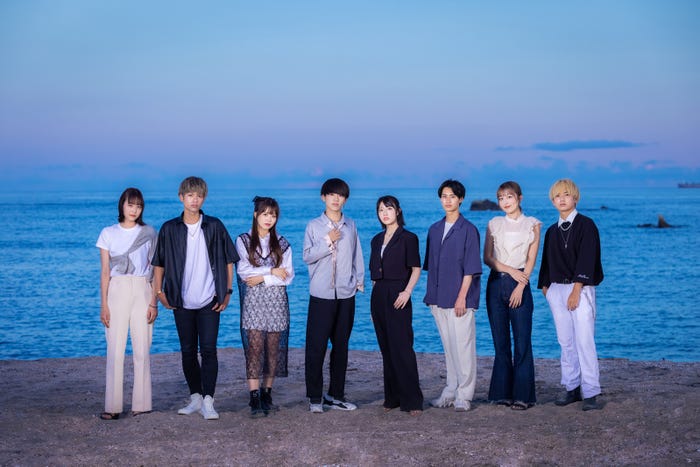 ほのか、ハリュー、Kirari、ふみや、まなまな、きだい、りか、しゅん「明日も好きでいて、いいですか?」(C)AbemaTV, Inc.