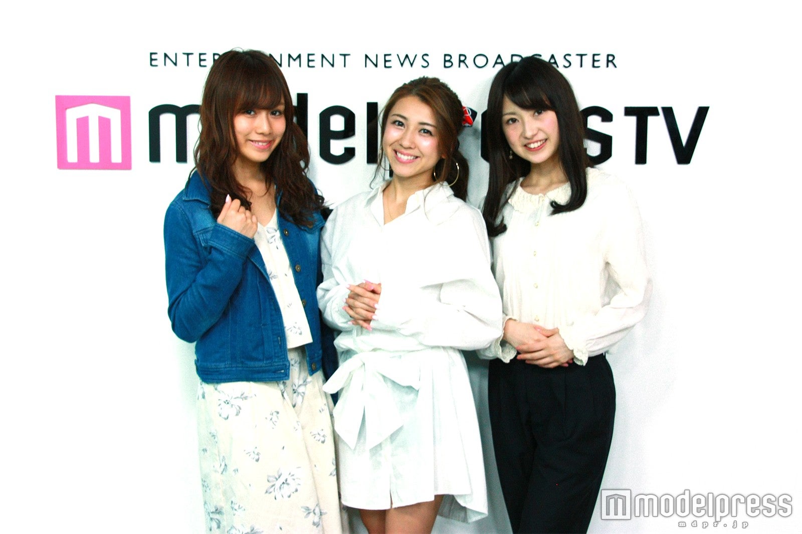 （左から）ちさみぽ、寿るい、十代田奈菜（C）モデルプレス
