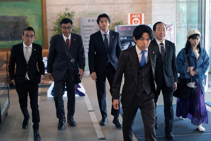 吹越満、田口浩正、山田裕貴、井ノ原快彦、中村梅雀、平澤宏々路(C)テレビ朝日