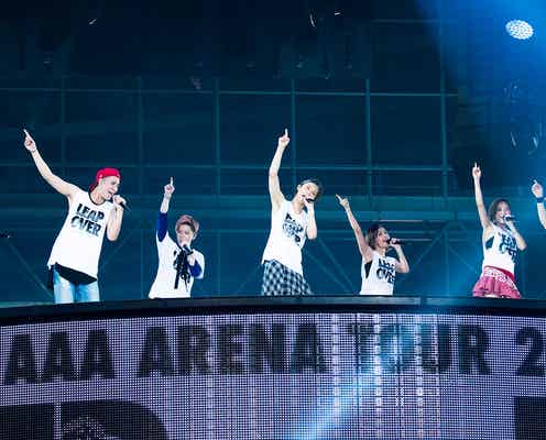 AAA、過去最大動員数を記録 11年目の“さらなる飛躍”確信のアリーナツアー<ライブレポ>