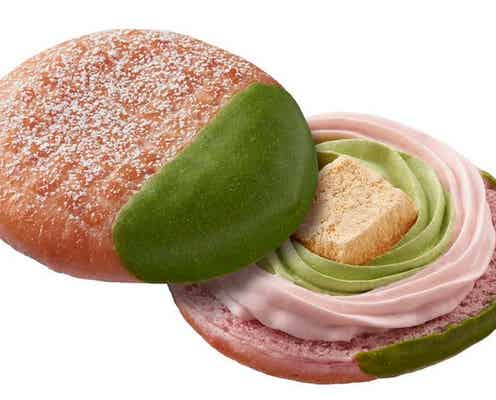 ミスドと祇園辻利がタッグ、桜ドーナツ×宇治抹茶の春だけの美味しさ提案