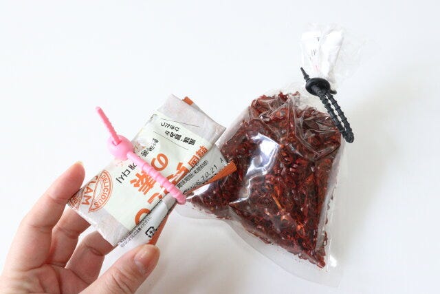 ダイソーの食品保存用バンド