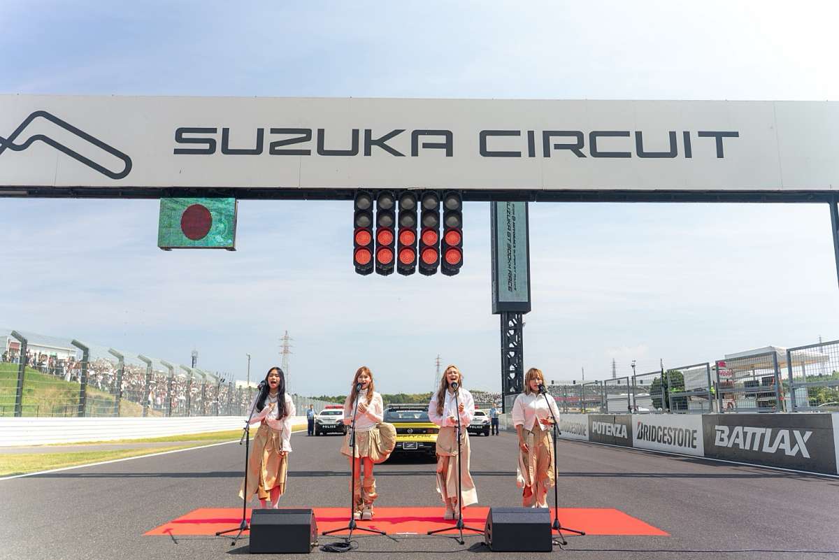 Be-ray、鈴鹿サーキットで開催の「SUPER GT」で自身初の日本国歌斉唱「光栄に思います」