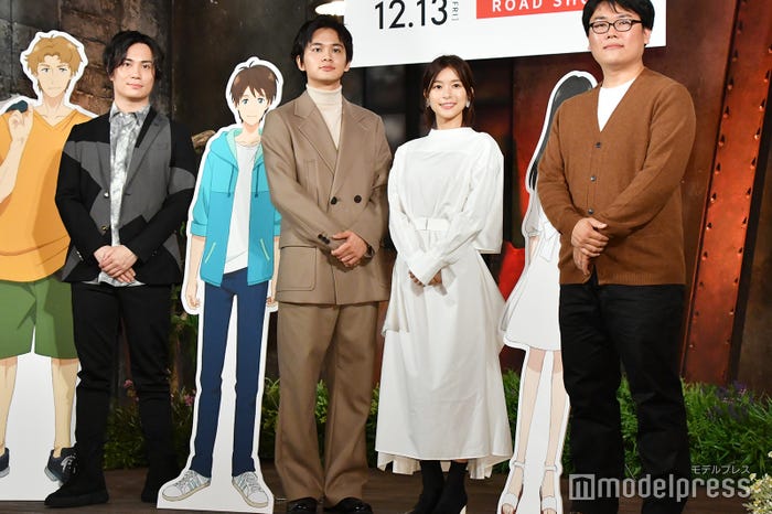 鈴木達央、北村匠海、芳根京子、村野佑太監督(C)モデルプレス