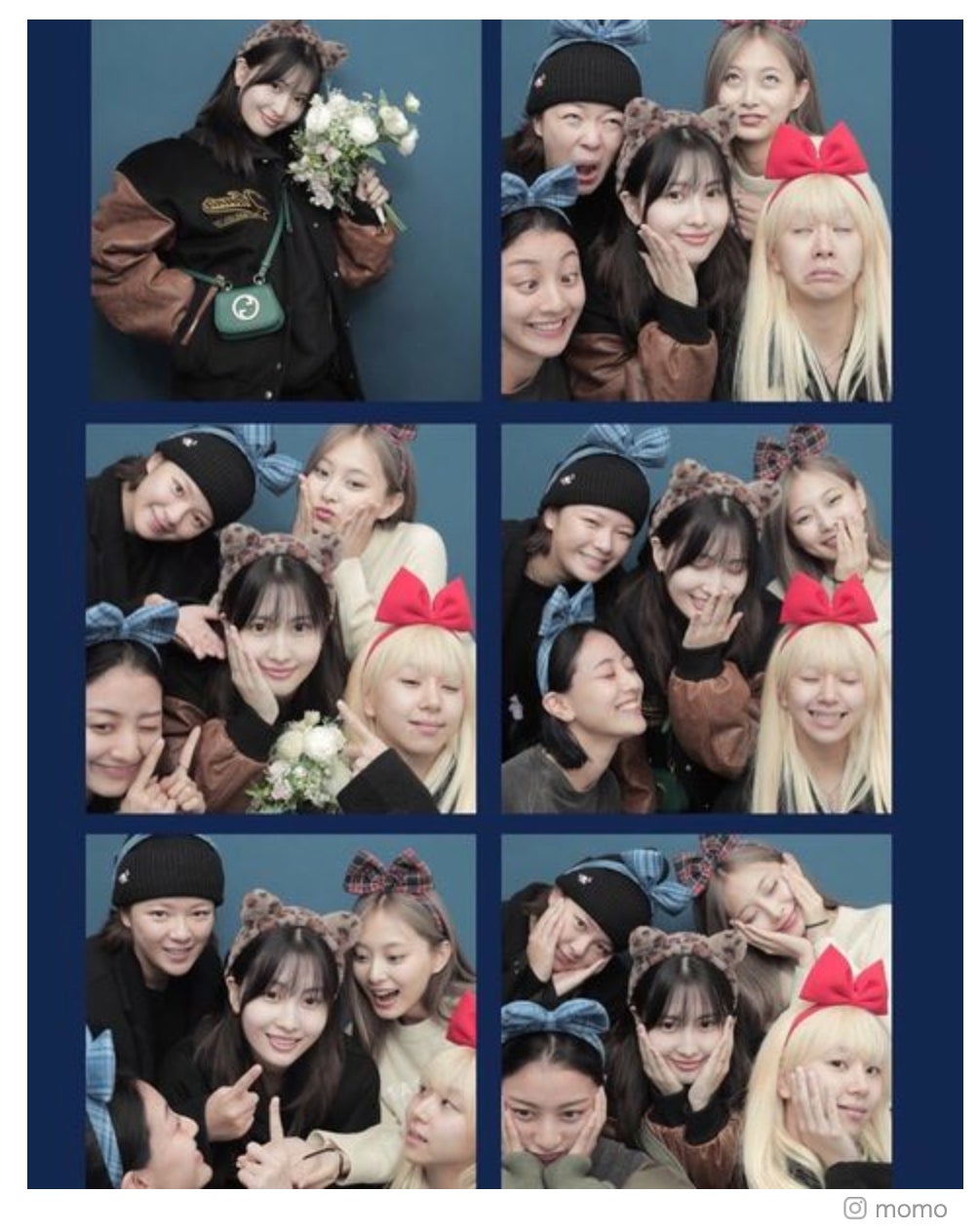TWICEモモ、メンバーとの変顔記念ショットに反響「全力で可愛い」