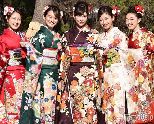 キャンパスクイーン、艶やか晴れ着姿で集結 2018年の抱負語る<13名プロフィール>
