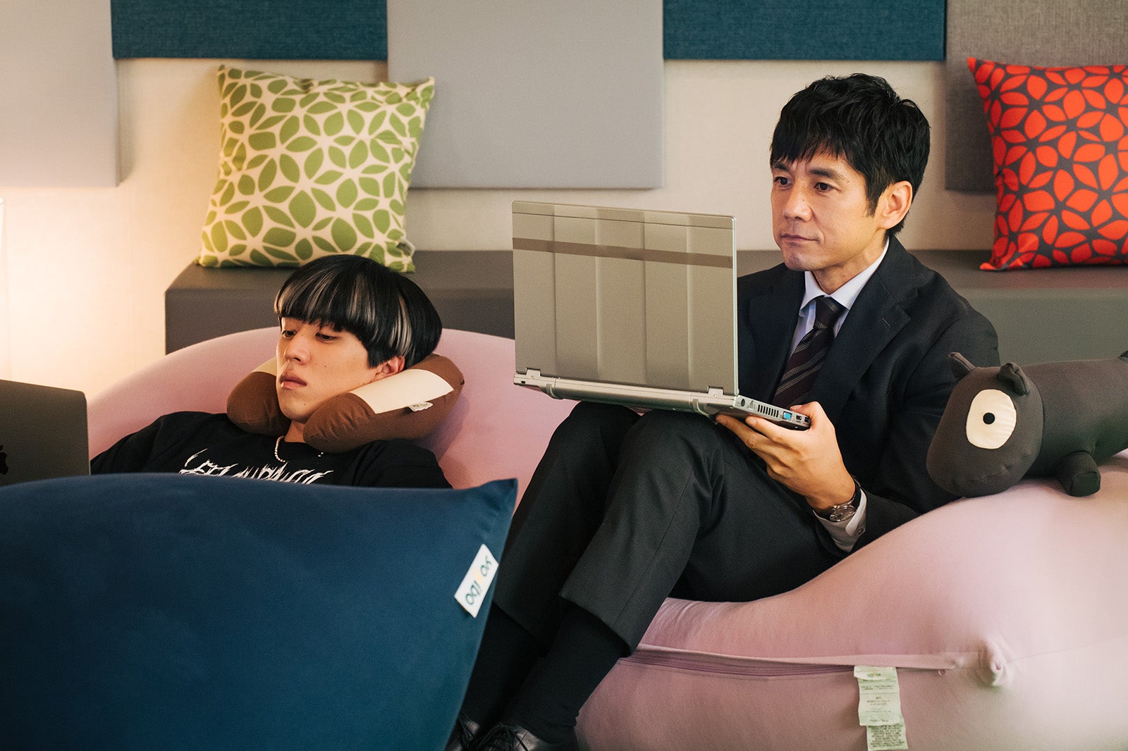 坂東龍汰、西島秀俊 （C）TBS