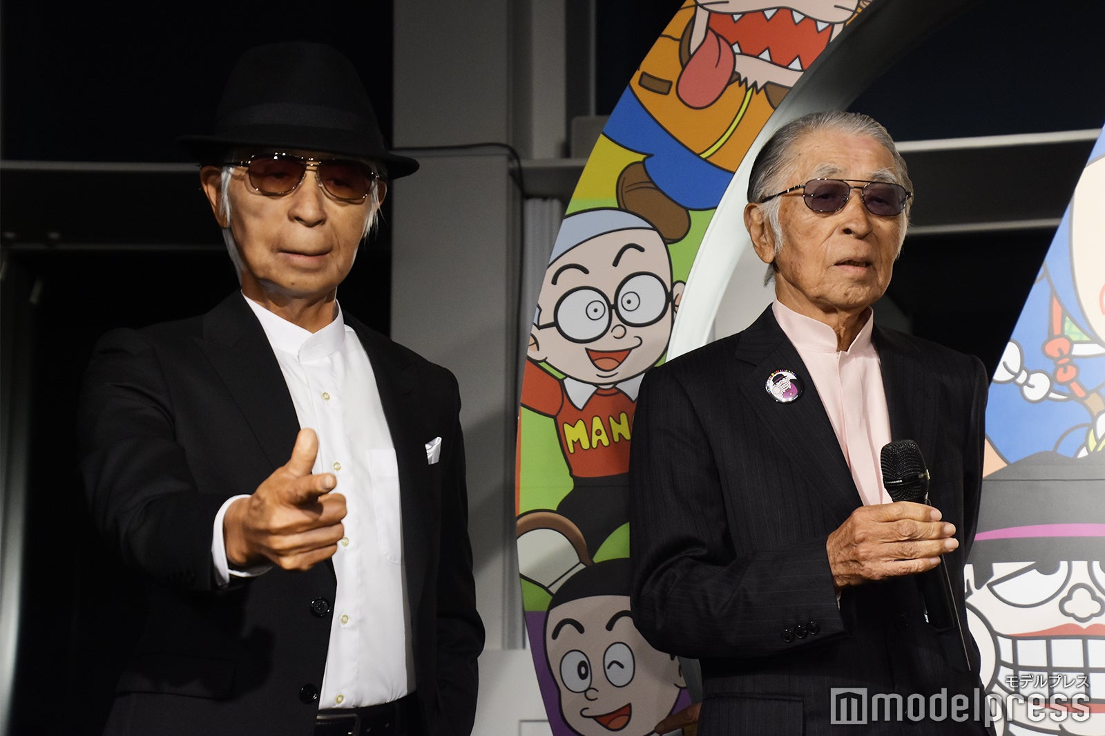 藤子不二雄（A）氏（右） （C）モデルプレス