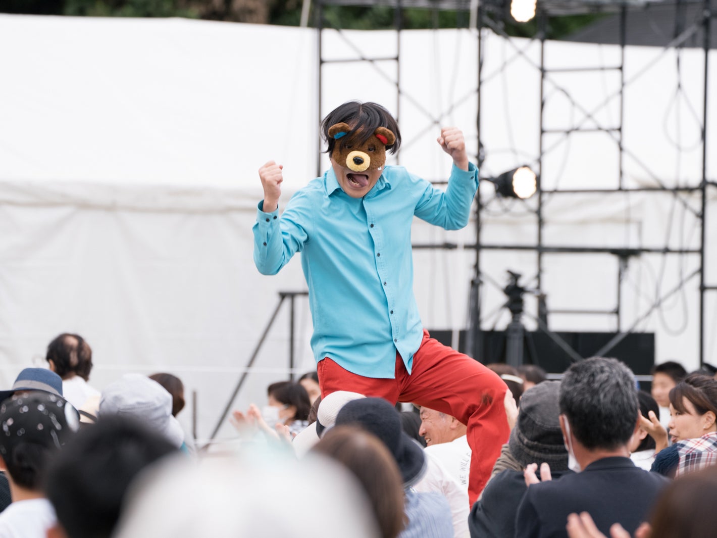 永野「cinema bird in 熊本小国 2023」の様子（提供写真）