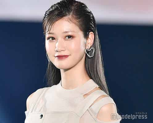 生見愛瑠、肩見せ×大人メイクで色気放出<TGCしずおか2020>