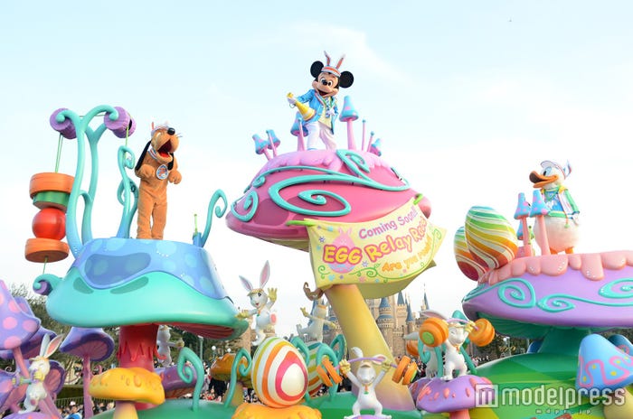 ディズニー・イースター、新コスチューム&新演出でパレードリニューアル(C)モデルプレス/パレード「ヒッピティ・ホッピティ・スプリングタイム」(C)Disney