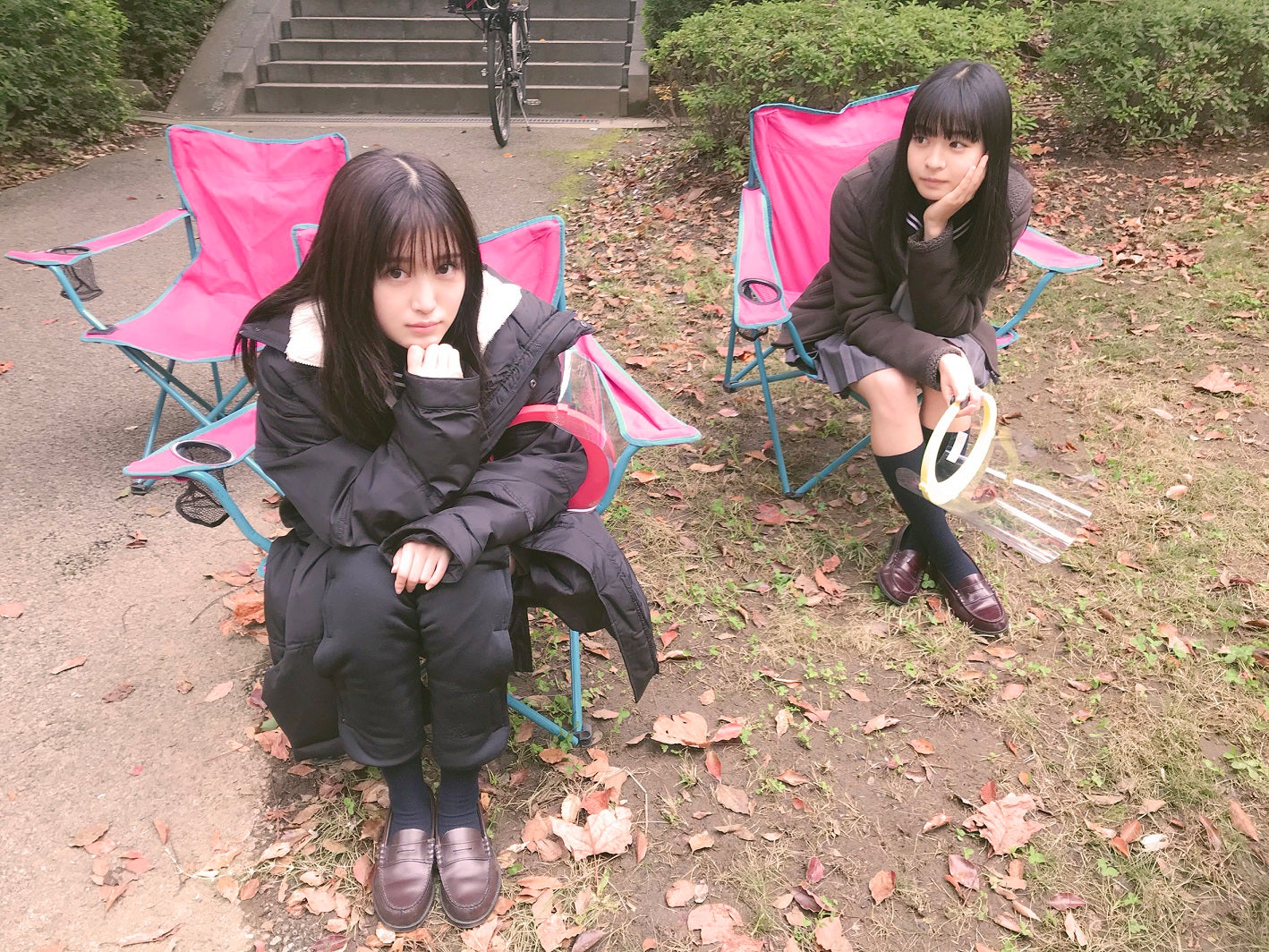 福本莉子、莉子 （C）2022 映画『君が落とした青空』製作委員会