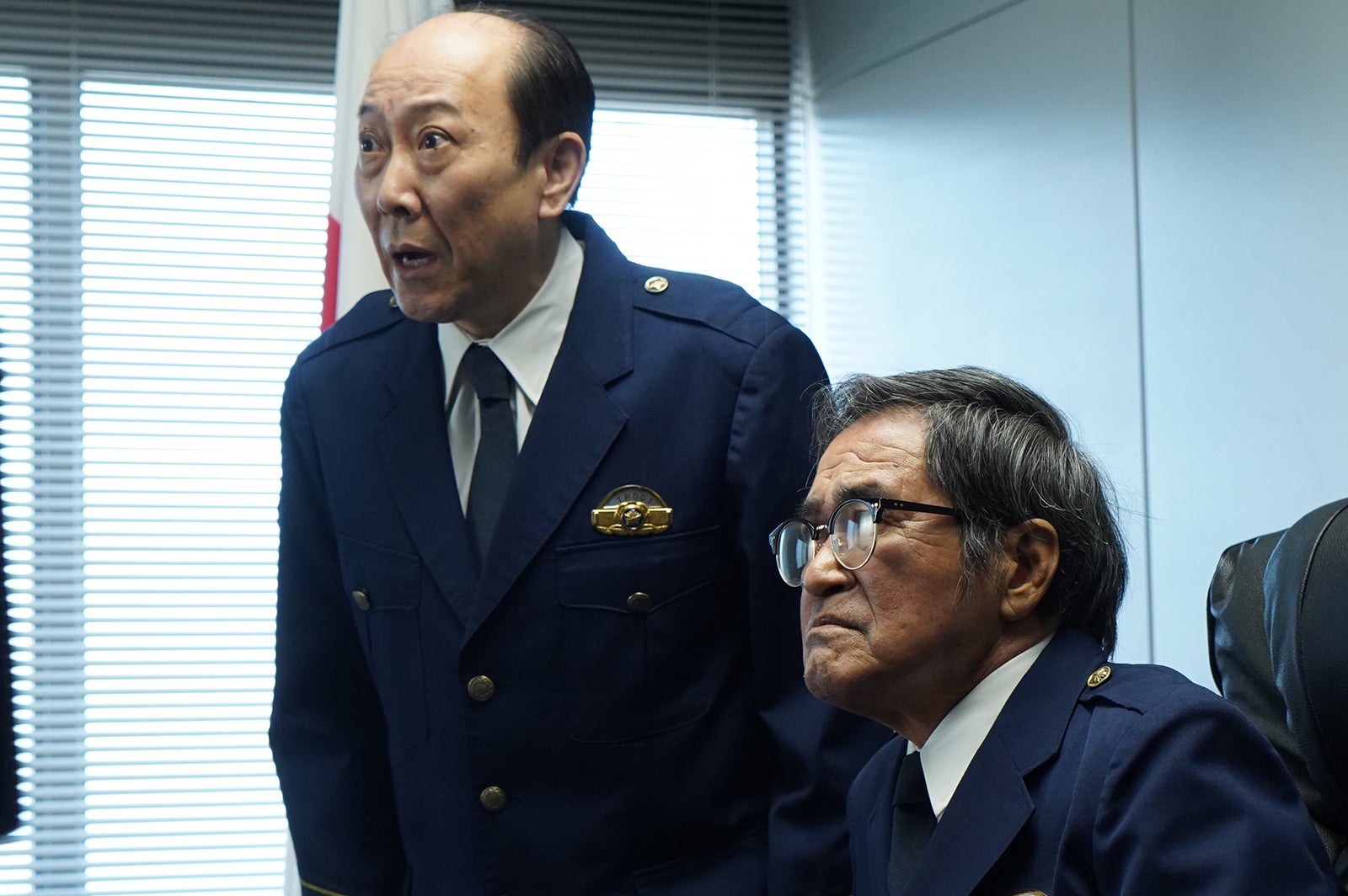 小野了、片桐竜次「相棒season22」第17話より（C）テレビ朝日
