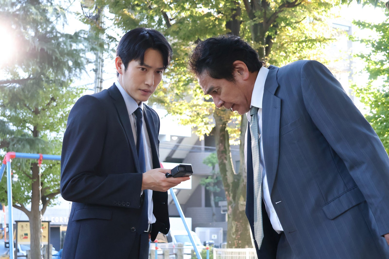 杉野遥亮、宇梶剛士「オクラ〜迷宮入り事件捜査〜」第8話（C）フジテレビ