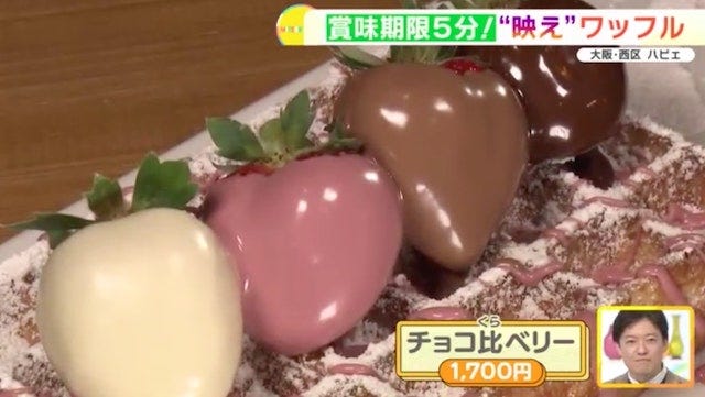 行列ができる名店!インパクト抜群のワッフル&かつサンド