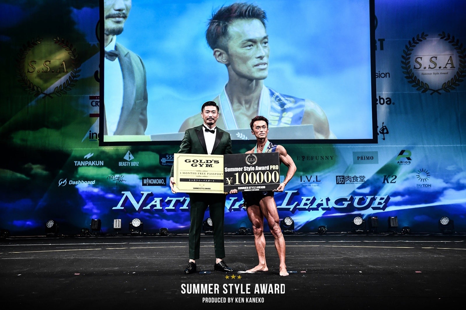 金子賢、PROビースティショート・宮崎貴博さん （提供写真）