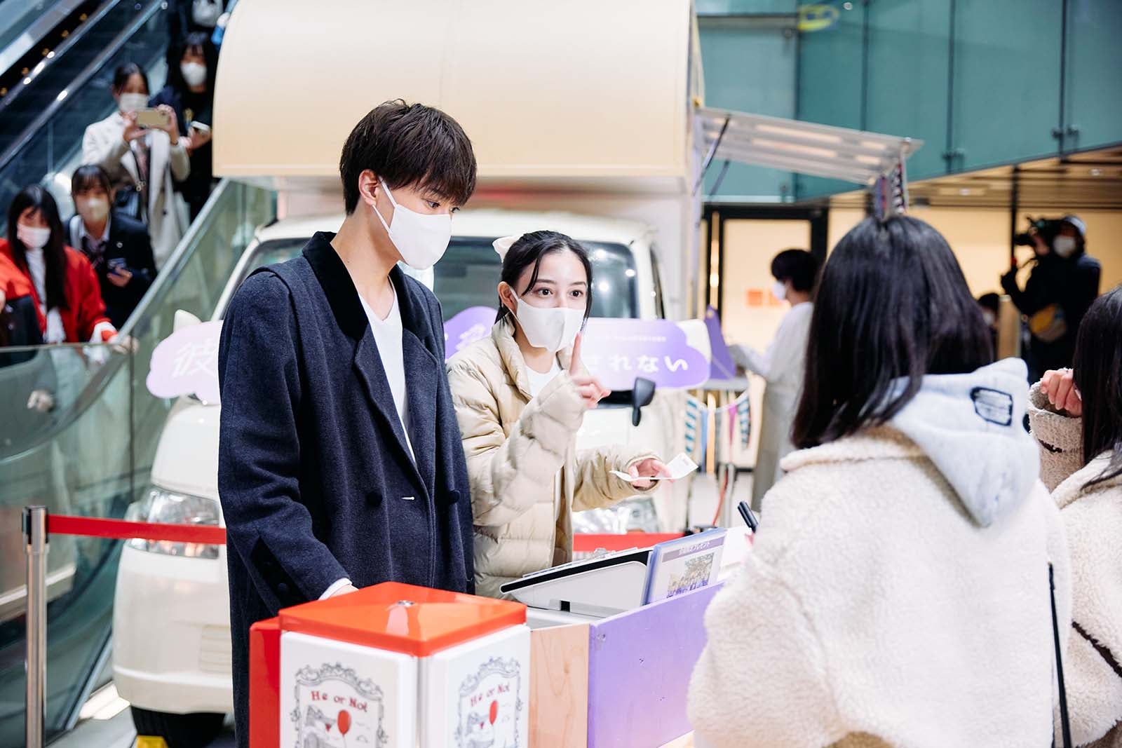 櫻井佑樹、大峰ユリホ「彼とオオカミちゃんには騙されない」第11話（C）AbemaTV, Inc.