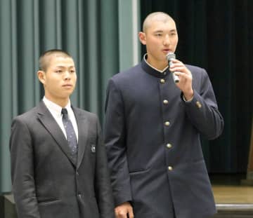 山梨学院菰田「キャプテントーク」で“いい話” 「苦しいから逃げるのではなく、逃げるから苦しくなる」