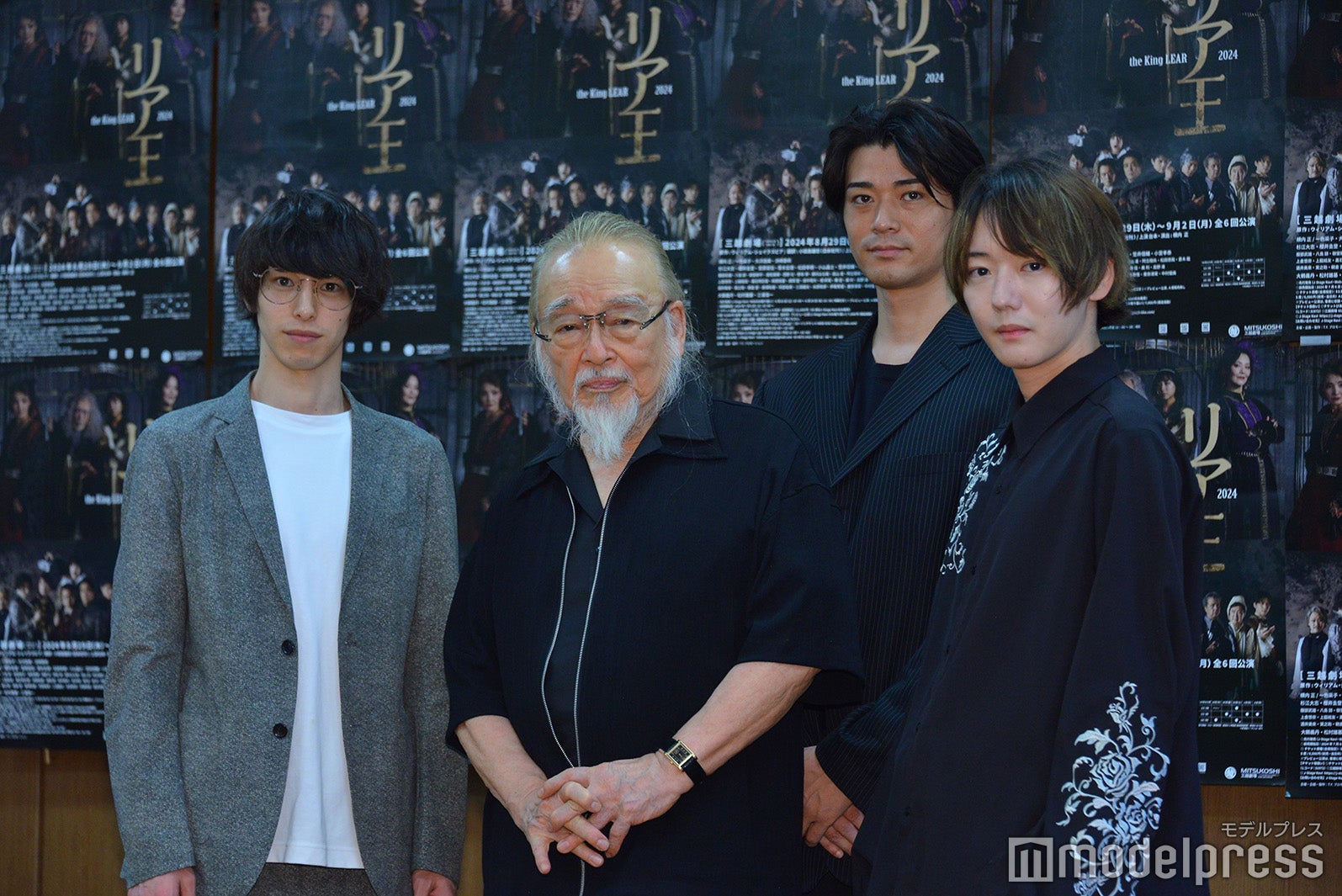 舞台「リア王2024」制作発表・記者会見の様子（C）モデルプレス