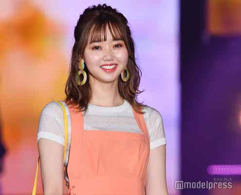 江野沢愛美、オレンジワンピがお似合い “モテカジュアル”を真似したい<GirlsAward 2019 SPRING/SUMMER>