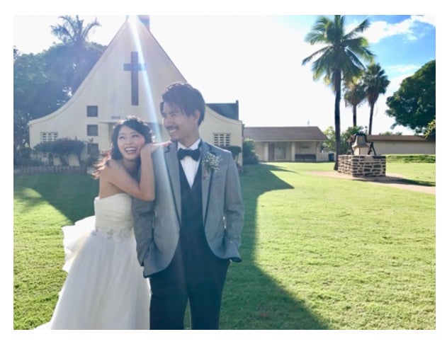 「テラハ」大志＆智可子、ウェディングショット公開「まだ私たちには早いですが…」