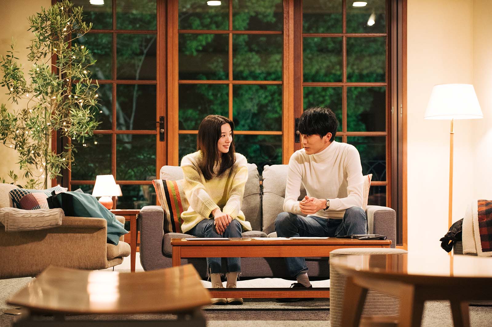 永野芽郁、杉野遥亮／「ユニコーンに乗って」第3話より（C）TBSスパークル／TBS　撮影：加藤春日