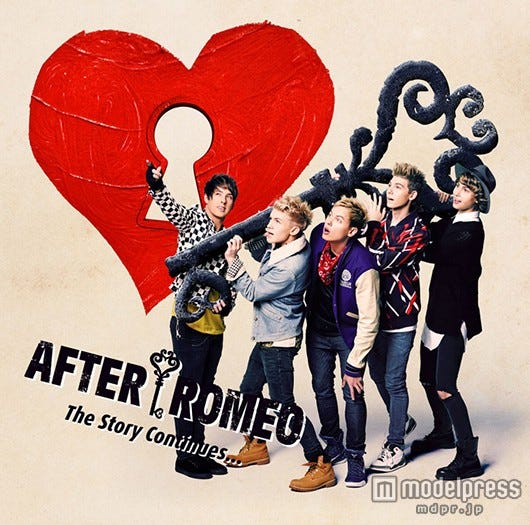 アフター・ロミオの1stアルバム「The Story Continues…」(4月1日発売)初回盤A