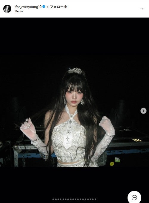 ウォニョンInstagramより