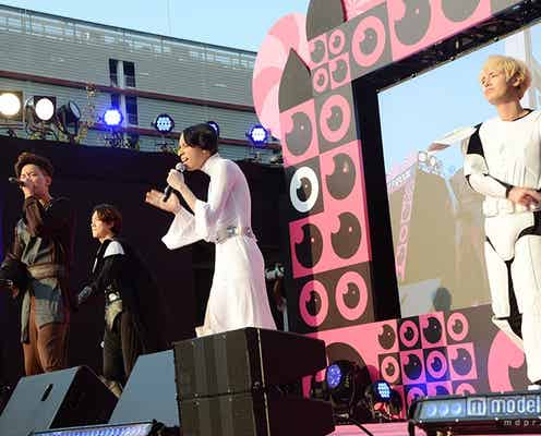 Funky Galaxy from 超新星「すごく楽しい」スター・ウォーズ仮装で登場 “異色”コラボも