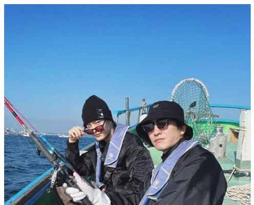 塩野瑛久&前田公輝、釣り報告に「HiGH&LOW」ファン沸く「リアル小田島&轟」「現実になった」