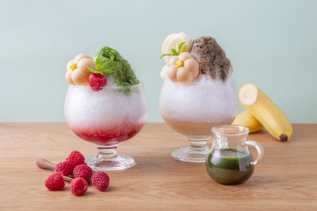 京都の福寿園カフェ「茶寮FUKUCHA」宇治茶のかき氷やフロートなど夏限定デザート