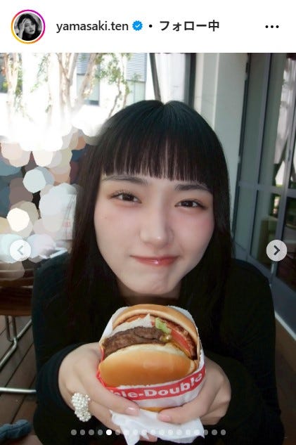 山崎天Instagramより