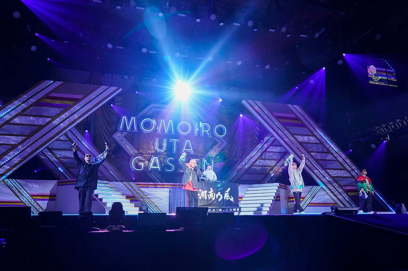 湘南乃風「第6回 ももいろ歌合戦」より（提供写真）