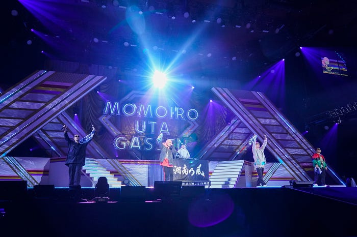 湘南乃風「第6回 ももいろ歌合戦」より(提供写真)