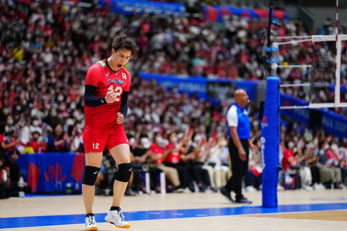 高橋藍選手(C)JVA/撮影:小海途良幹