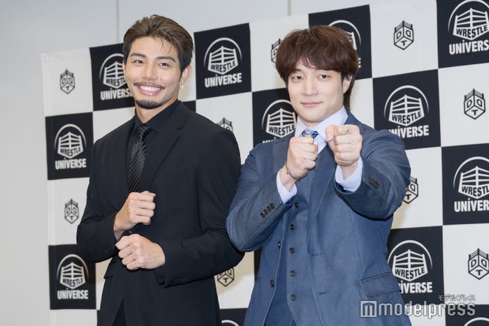 武知海青、上野勇希選手(C)モデルプレス