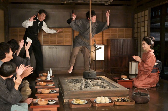 小林隆、見上愛ら「風、薫る」第20話(C)NHK