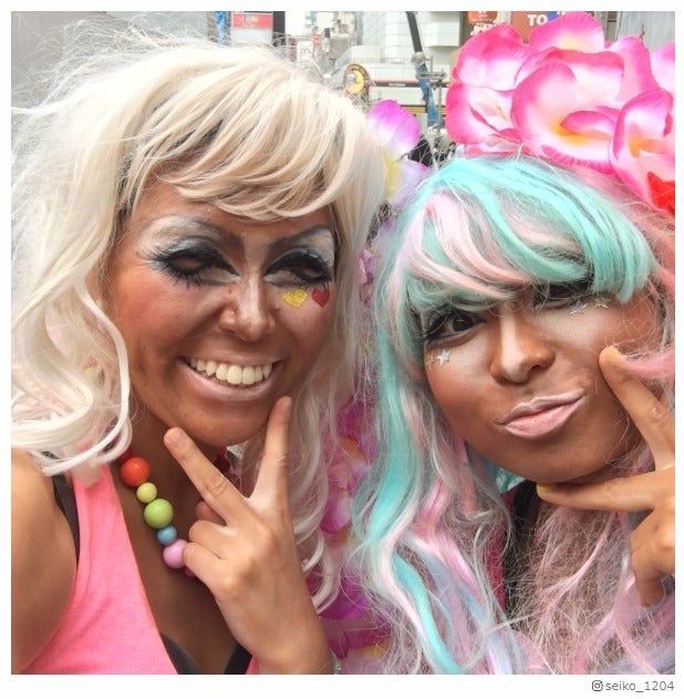 尼神インター誠子＆アンゴラ村長、衝撃の“ヤマンバギャル”姿が話題に