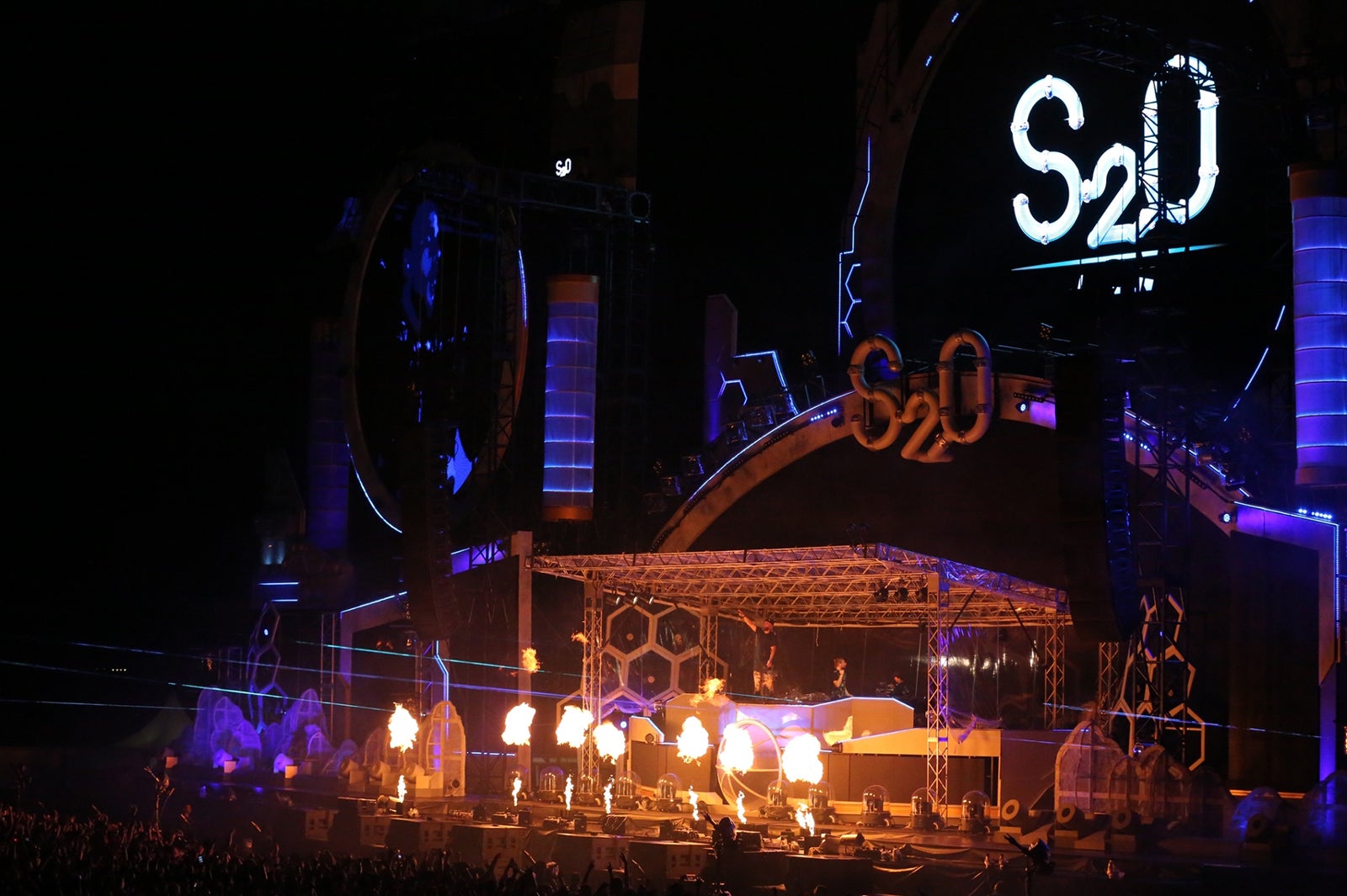 Showtek「S2O JAPAN 2019」ステージ（提供写真）