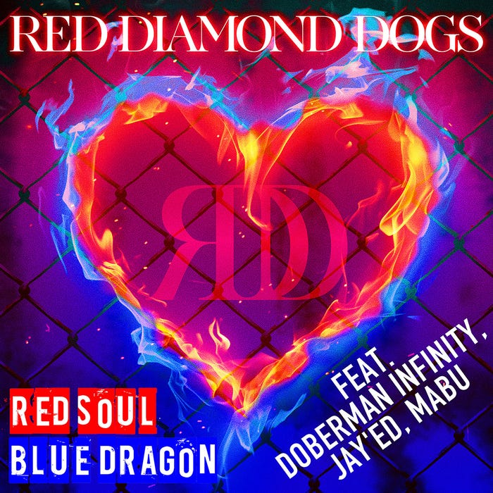 RED DIAMOND DOGS「RED SOUL BLUE DRAGON」(7月11日配信スタート)(提供写真)