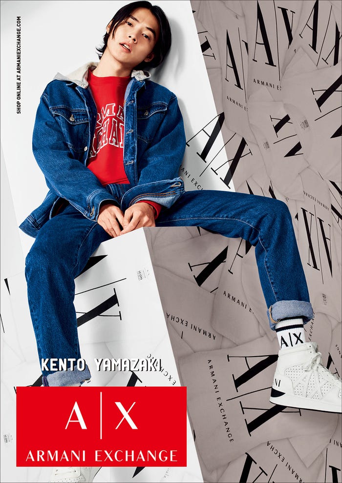 山崎賢人(画像提供:ジョルジオ アルマーニ)