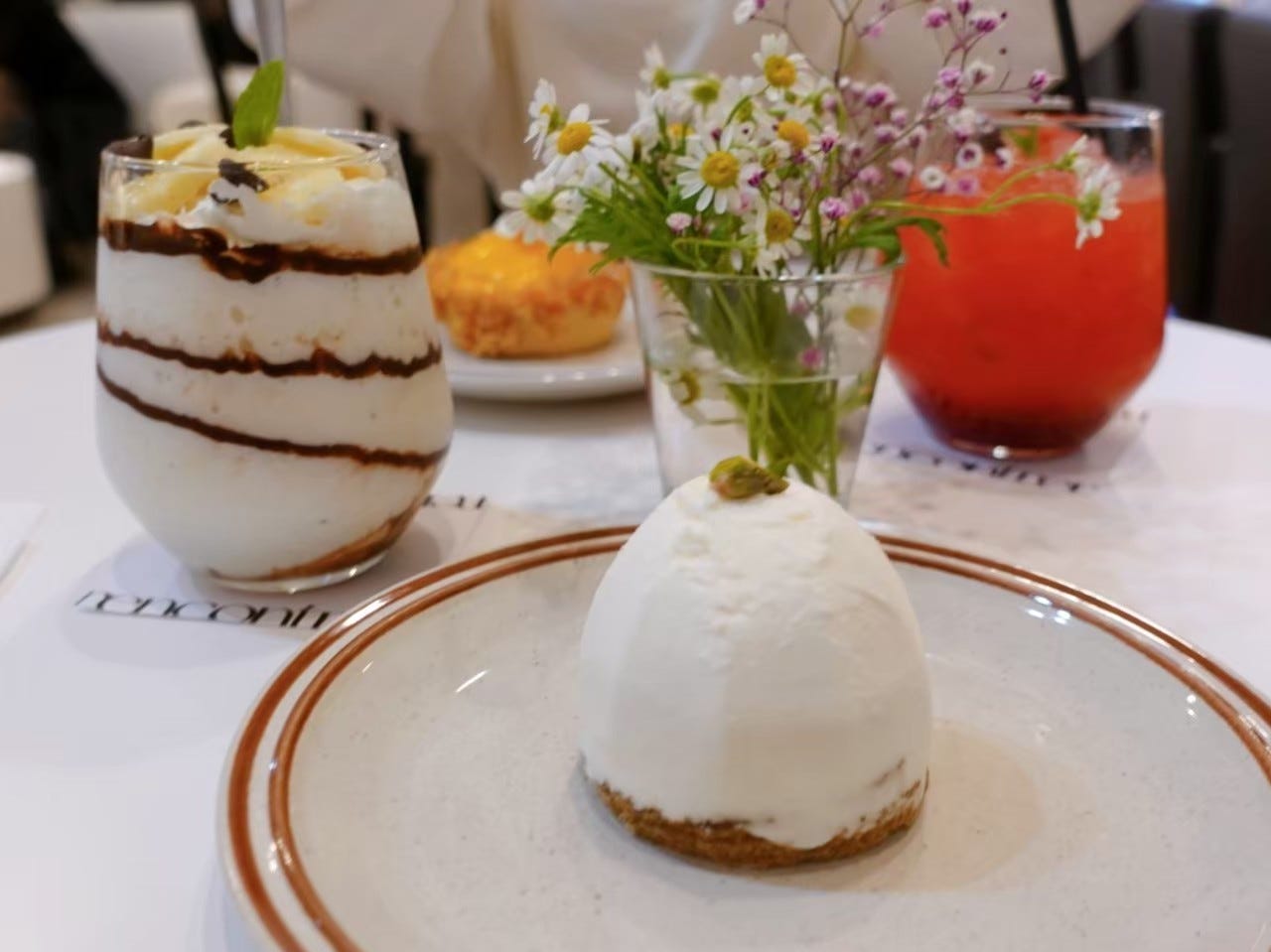 コーヒーとくるみのモンブラン