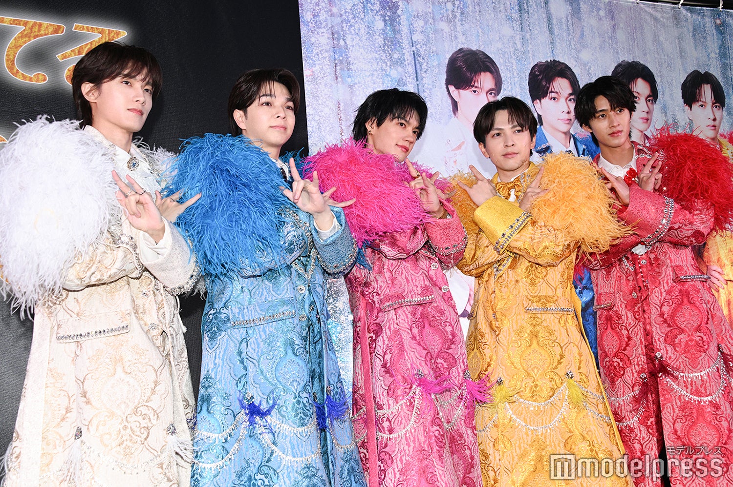 M!LK（左から）山中柔太朗、塩崎太智、佐野勇斗、吉田仁人、曽野舜太（C）モデルプレス