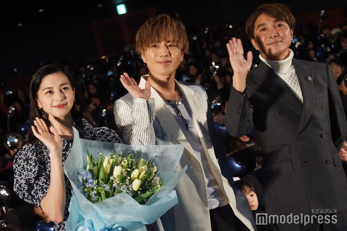 中条あやみ、登坂広臣、橋本光二郎監督 (C)モデルプレス