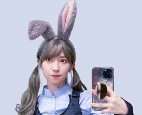 日向坂46金村美玖「ズートピア」ジュディ巡査に変身「ウィッグ姿が別人」「うさ耳&警察官かわいすぎる」の声