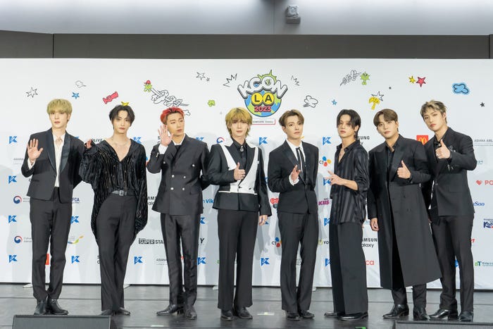 ATEEZ「KCON LA 2023」DAY 2 RED CARPET(C)CJ ENM Co., Ltd, All Rights Reserved