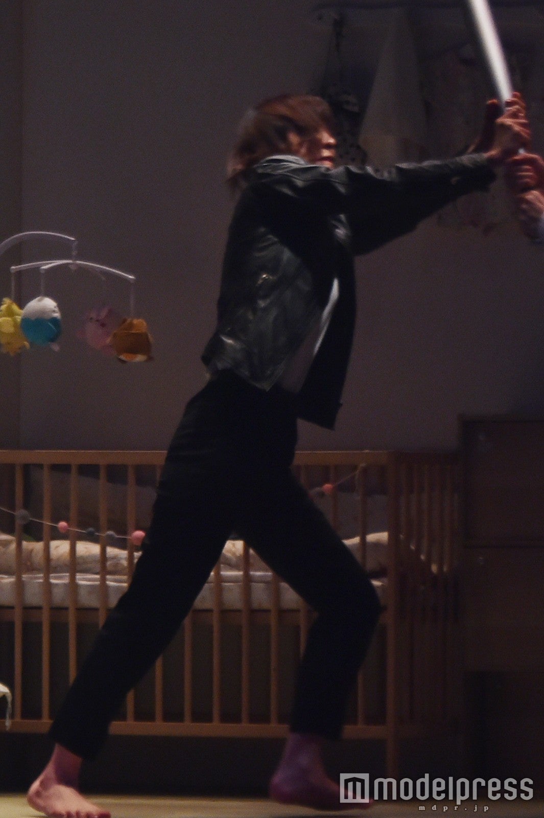 篠田麻里子アクション／「アンフェアな月」ゲネプロ（C）モデルプレス