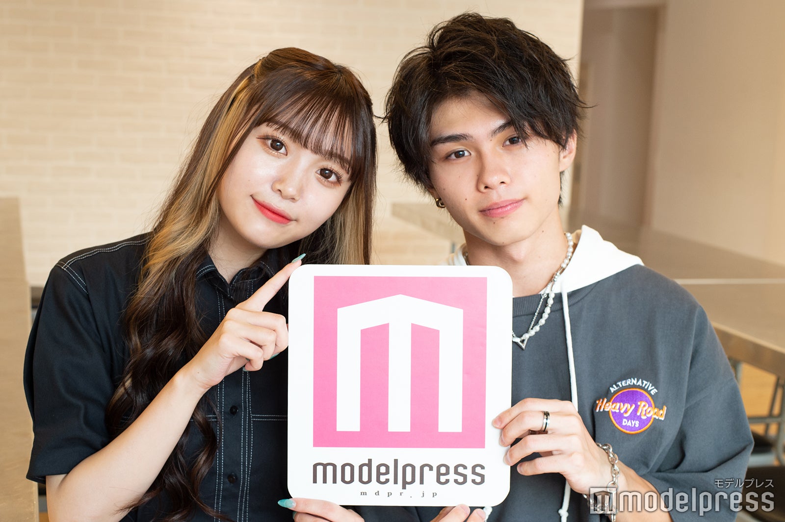 山崎美優、一ノ瀬将飛 （C）モデルプレス
